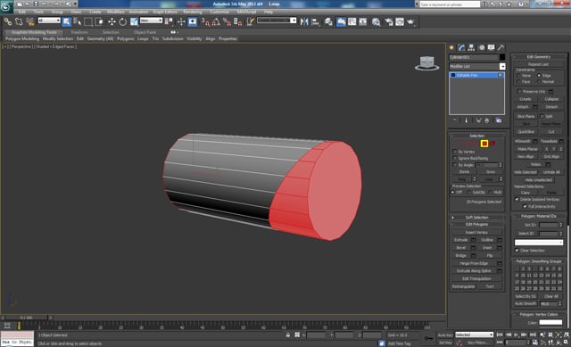 3D Studio Max モデリング チュートリアル未来的なボルトガン