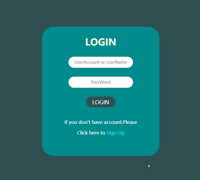 html5黑色主题登录网页基于htmlcss做一个好看的可翻转登录注册界面