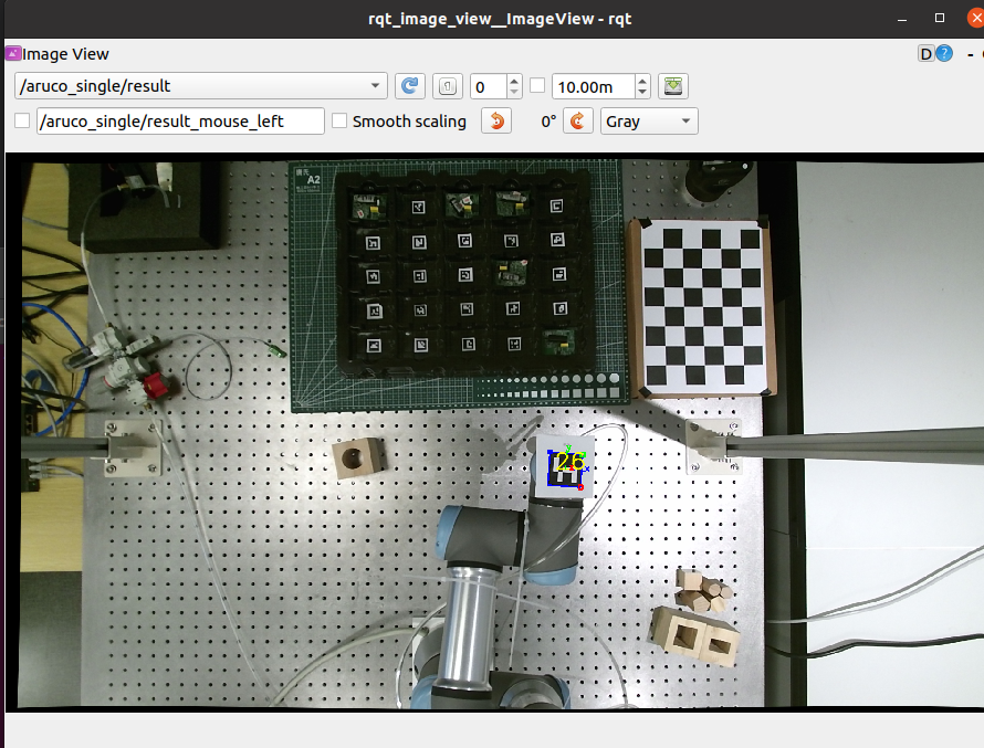 UR3 + Kinect2 + aruco_ros + easy_handeye 手眼标定_蔗肆稀饭呀-开放原子开发者工作坊