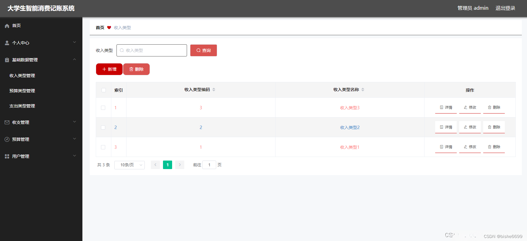 springboot205大学生智能消费记账系统的设计与实现0