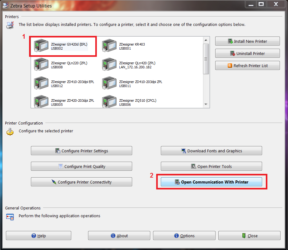 zpl指令打印中文内容_Zebra 打印机更改打印语言ZPL或EPLCSDN博客