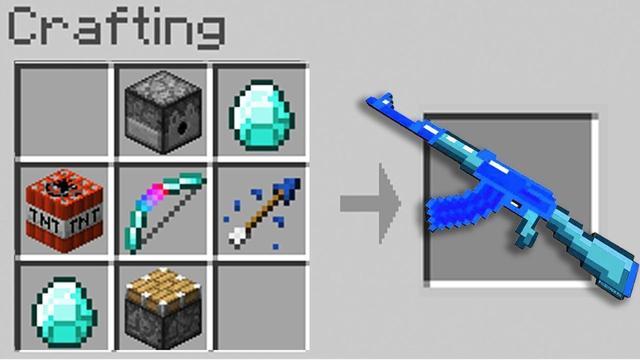 放不下怎么办我的世界钻石太多怎么办玩家给出的自制合成表画风突变