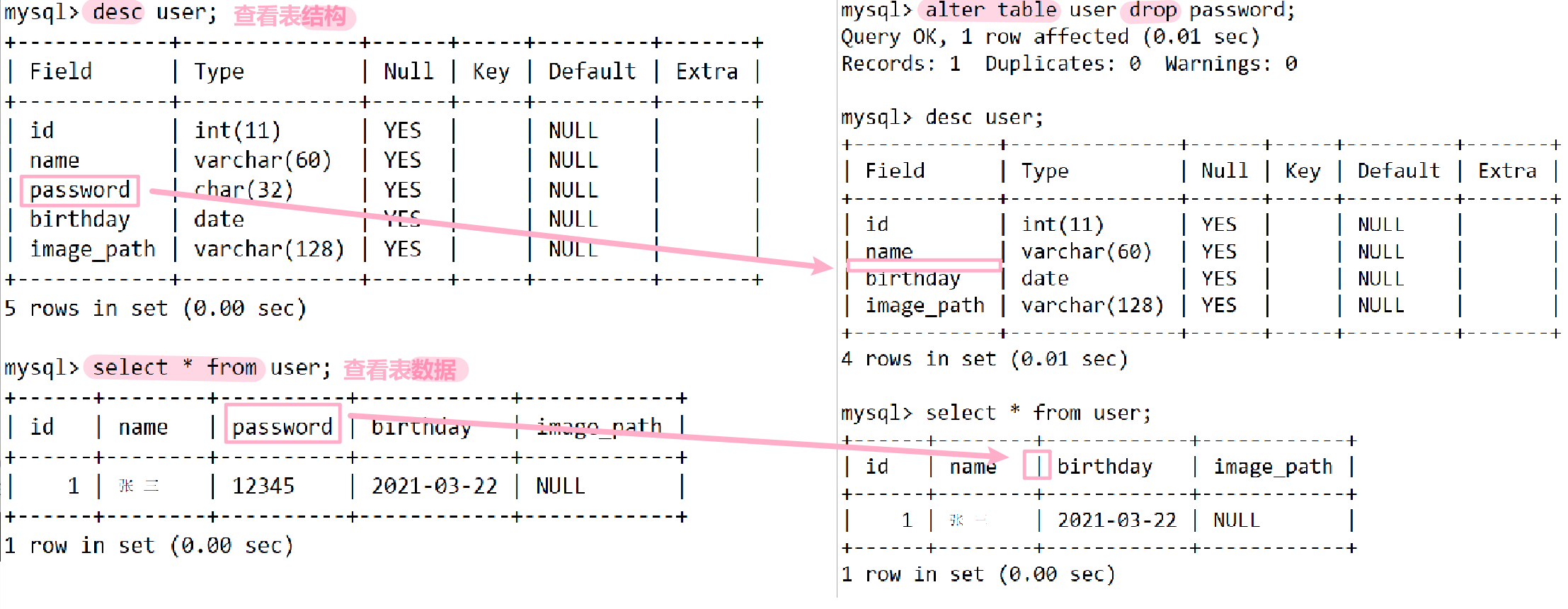 [MySQL#2] 库 | 表 | 详解CRUD命令 | 字符集 | 校验规则