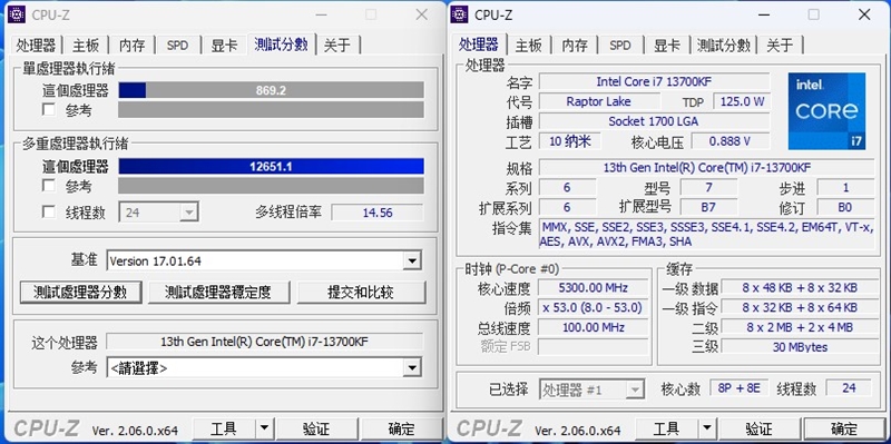 谁更适合搭配甜点显卡？i7-13700KF、锐龙7 7800X3D对比：游戏相当 生产力Intel强了50%