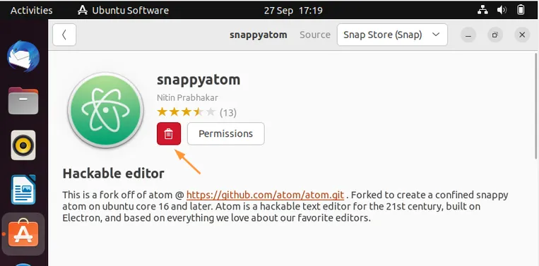 Delete-Atom-Text-Editor-Ubuntu-Software-Center