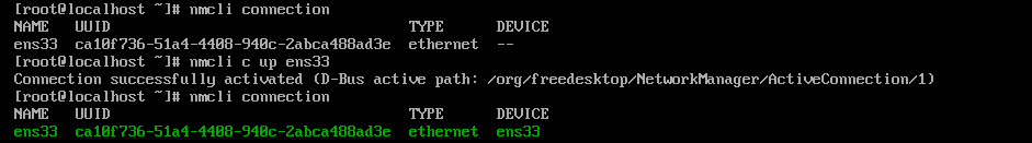 CentOS8 如何进行网络配置