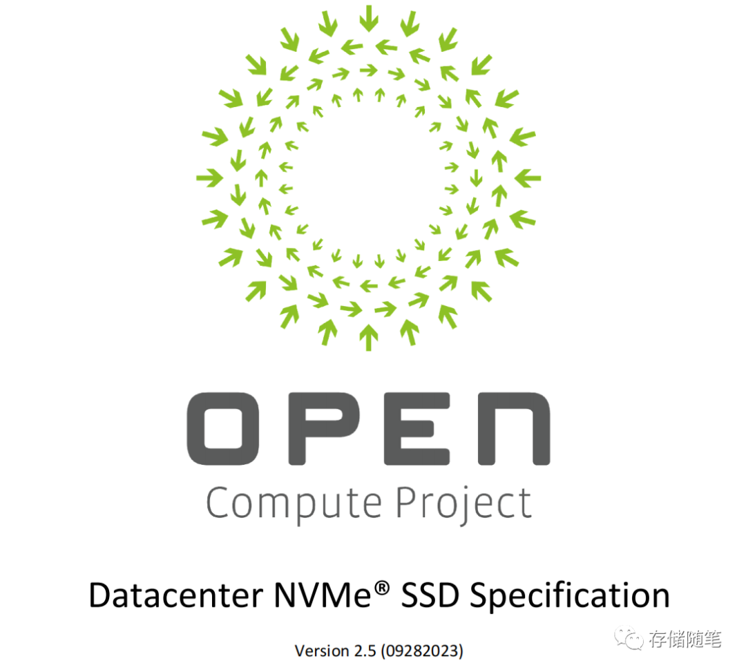 OCP NVME SSD规范解读-1