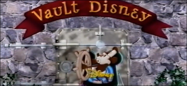 A frame of the "Disney Vault" opening sequence from "The Magic of Walt Disney World."