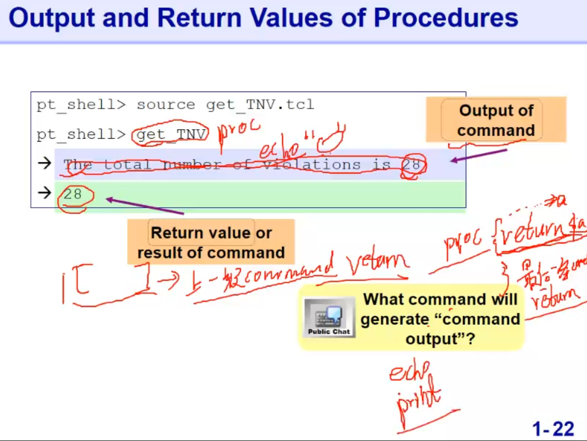 Tcl Procedure Call | Variations in proc arguments and return values – LYIKC