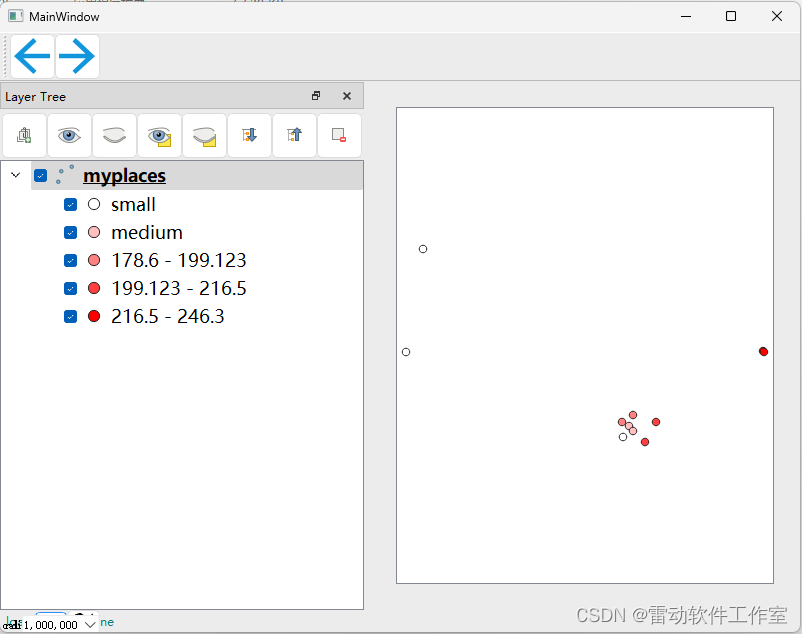 8.5 矢量图层点要素分级(Graduated)渲染使用_gis_10