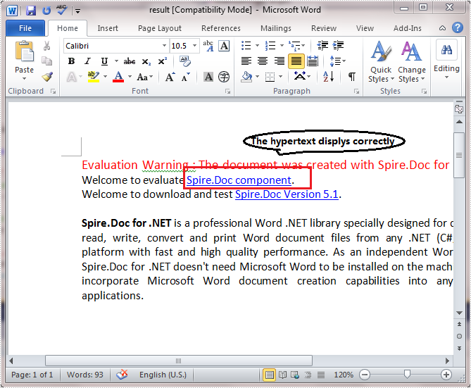 Word控件Spire.Doc 【超链接】教程(4)：如何修改Word文档中的超文本