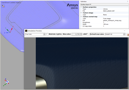Ansys Speos 2023 R1新功能 | Texture可视化纹理提升视觉感知