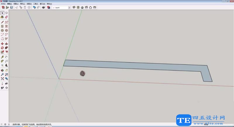 草图大师sketchup道路怎么快速种树?