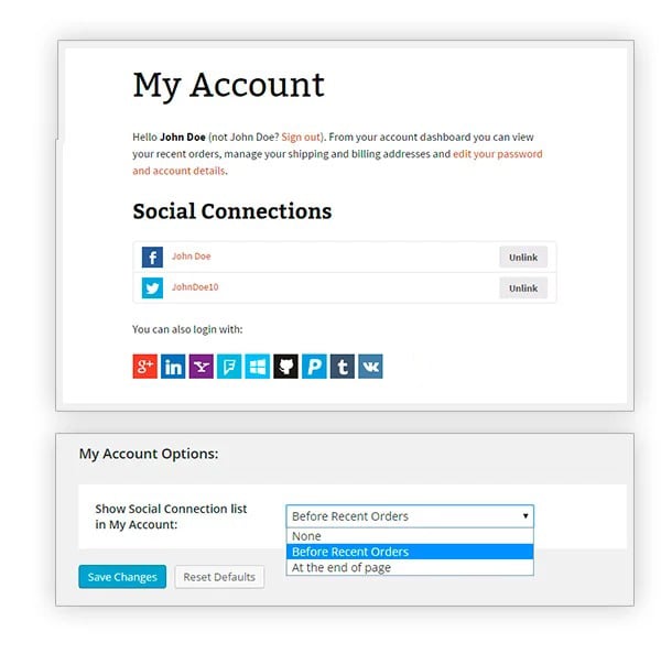 YITH WooCommerce Social Login跨境电商网站社交登录插件