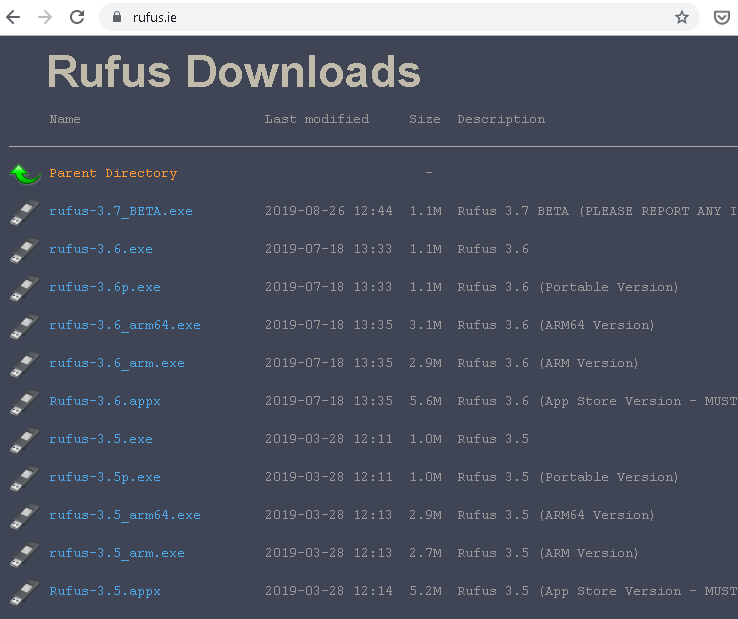 Download Rufus