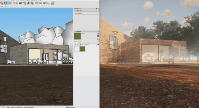 enscape各种材质参数_论傻瓜渲染器,我还是喜欢enscap