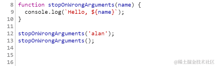 Conditional Breakpoint - arity check