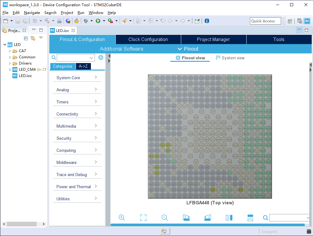 stm32mp157:通过GPIO点亮LED灯详解