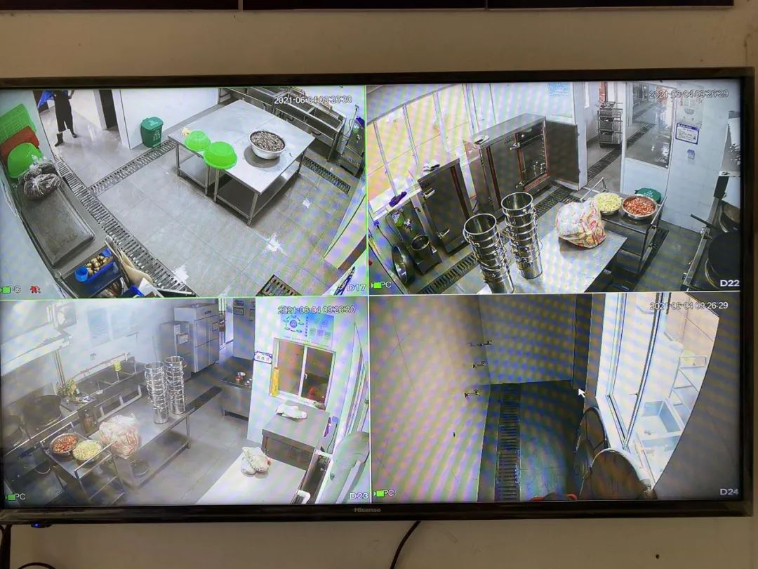 基于easynvr视频云服务的食堂阳光厨房实时监控平台,搭建食堂与监管