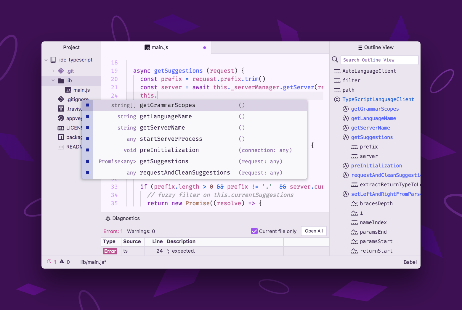 两巨头Facebook 和 GitHub 联手推出 Atom-IDE