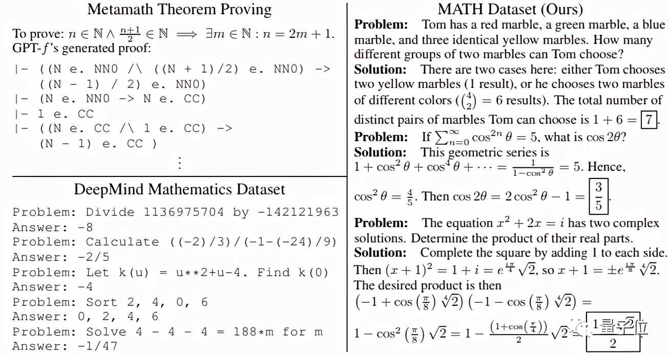 GPT-3数学不及格，愁坏团队，于是他们出了12500道数学