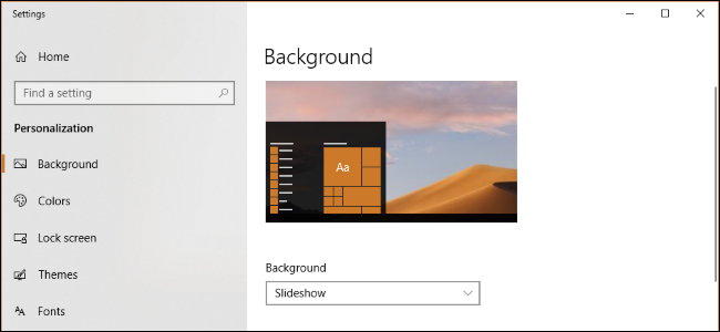 windows10墙纸_如何根据一天中的时间更改Windows 10的墙纸