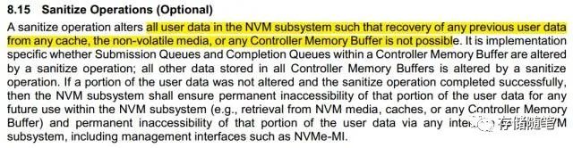 OCP NVME SSD规范解读-5.命令超时限制-2