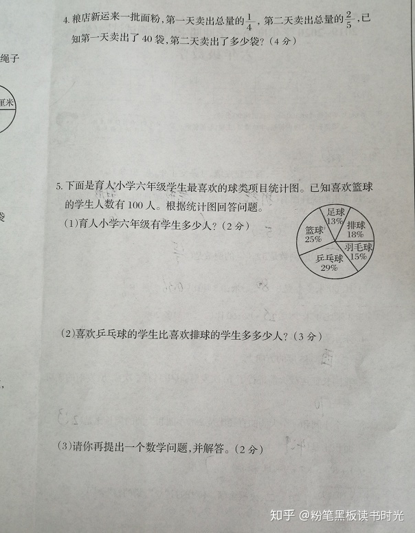 六年级下册百分数计算题_小学六年级数学期末考，题量较大，出题全面、灵活...