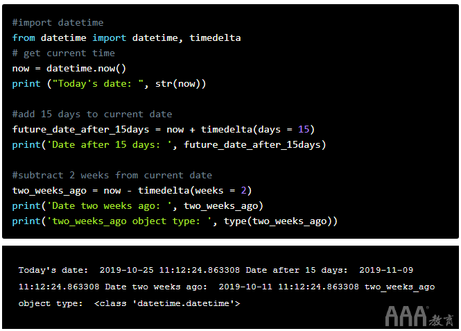 大数据分析Python的日期时间教程