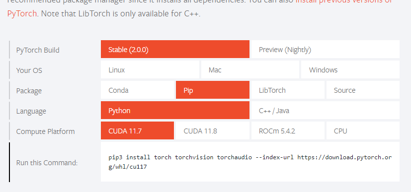 深度学习gpu pytorch环境配置 windows