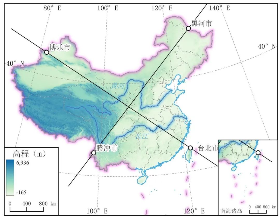在GIS中如何绘制胡焕庸线_arcgis中如何绘制胡焕庸线-CSDN博客