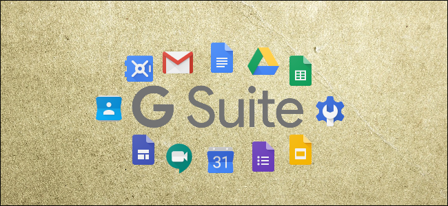 G suite header