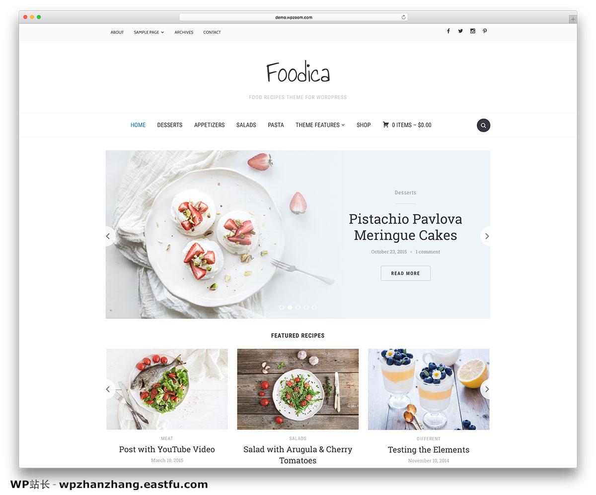 foodica-creative-blog-wordpress-website-template