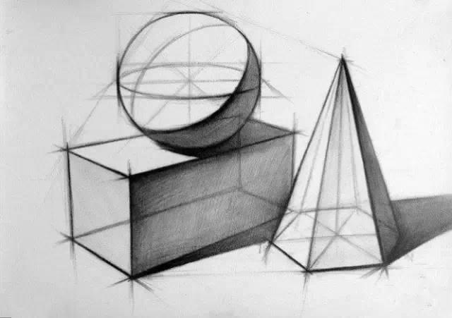 画出结构图▼▼结构图理解了,那就开始上调子画一幅完整的素描作品吧!