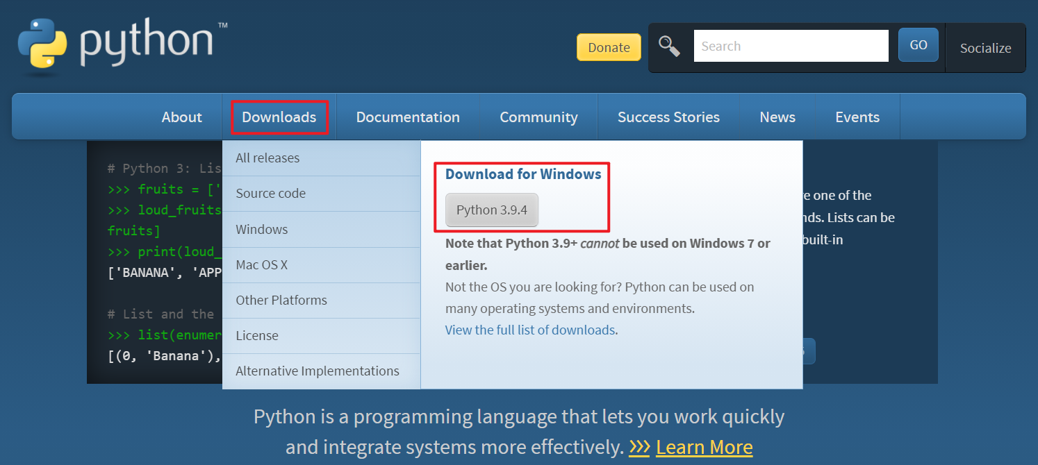 Python下载与安装教程-CSDN博客