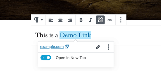 Opening a link in new window
