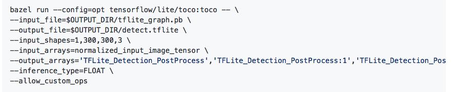 object转float_人工智能-Object Detection API 模型转tflite并验证