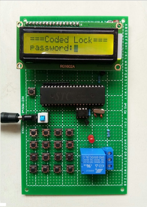 c51单片机矩阵键盘1602计算器单片机课程设计及作品展示