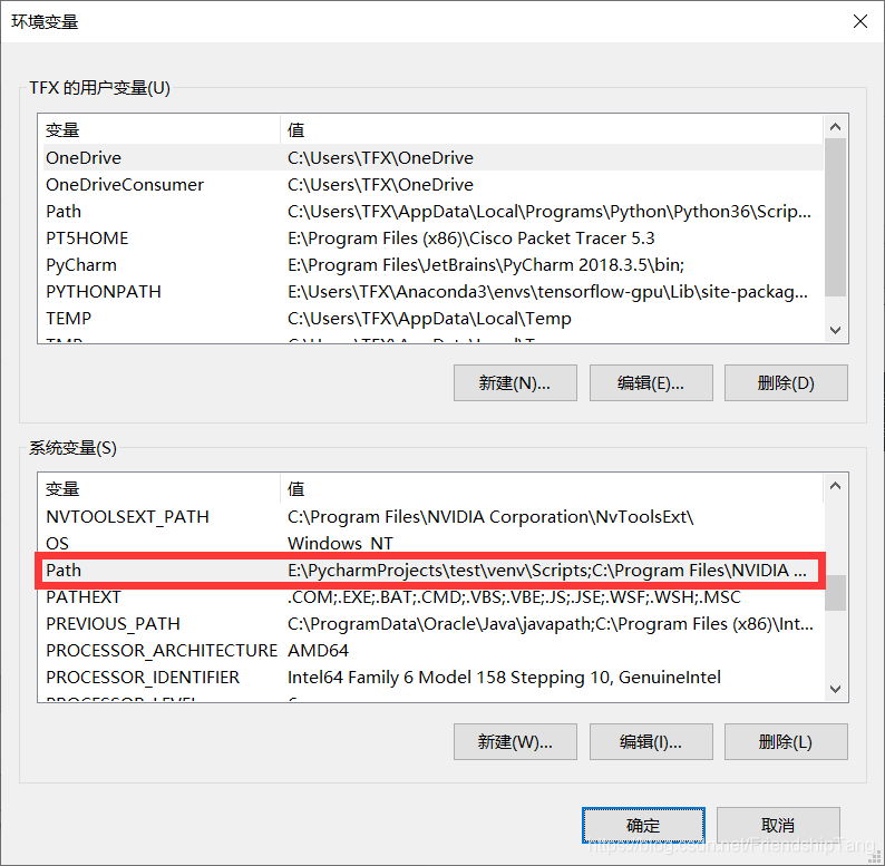 Win10下安装CUDA10.1+CUDNN7.6_配置环境变量_16