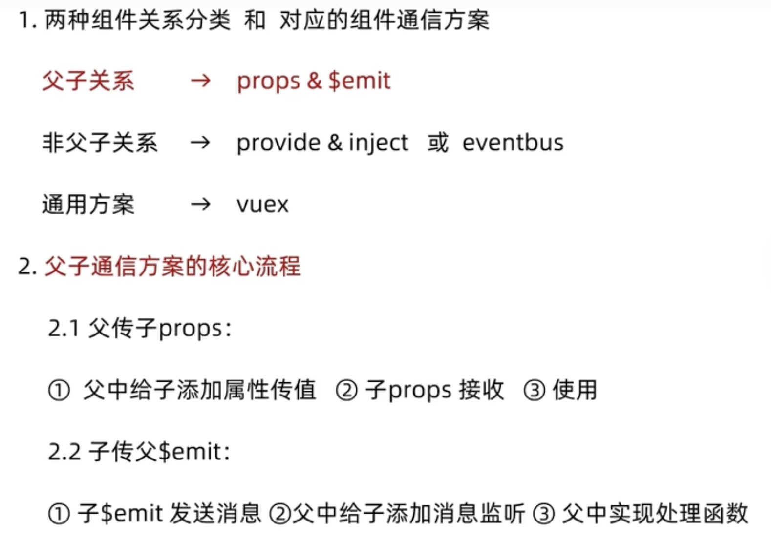 vue组件通信方案_组件通信