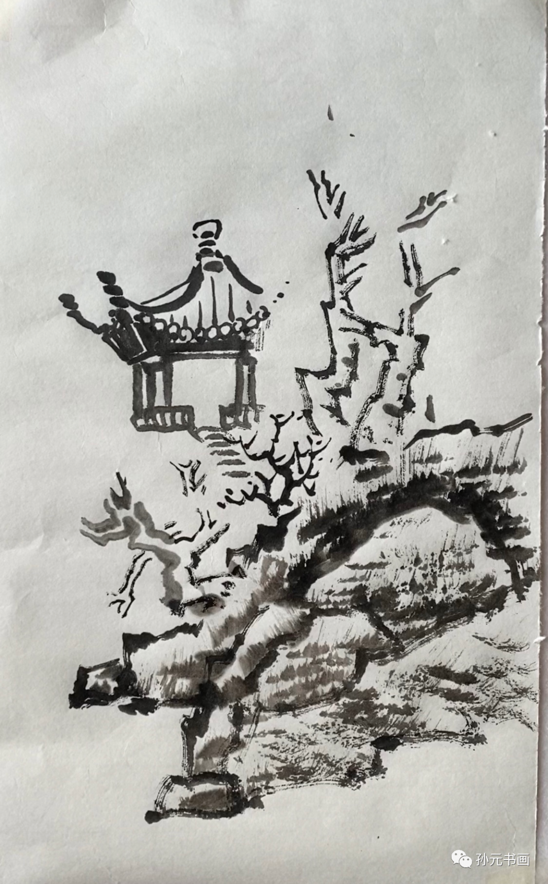 逐步回归法的基本步骤_亭子的基本画法