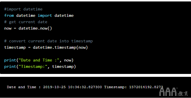 大数据分析Python的日期时间教程