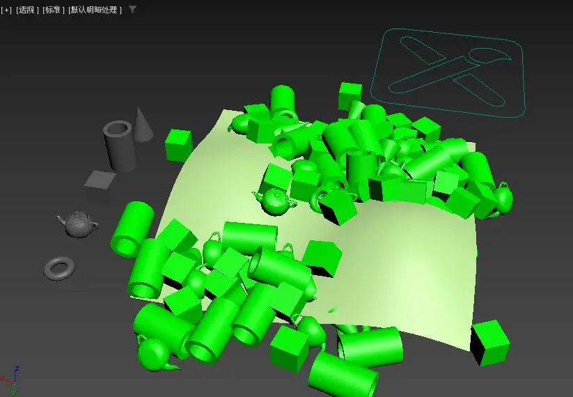 3DMax物理画笔物体填充放置绘制画笔插件安装使用方法