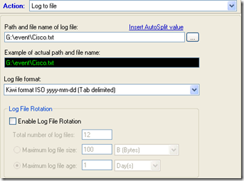 kiwi syslog mysql_KIWI Syslog配置