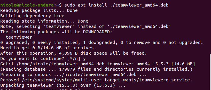 install Teamviewer on ubuntu