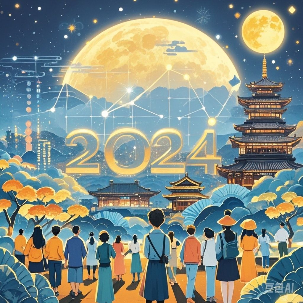 2024 中秋盛景：数据璀璨，文旅辉煌