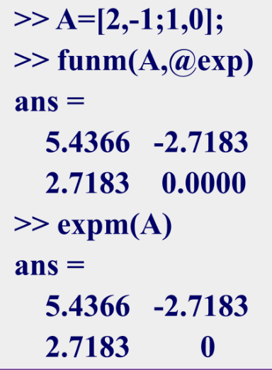 MATLAB——数据及其运算