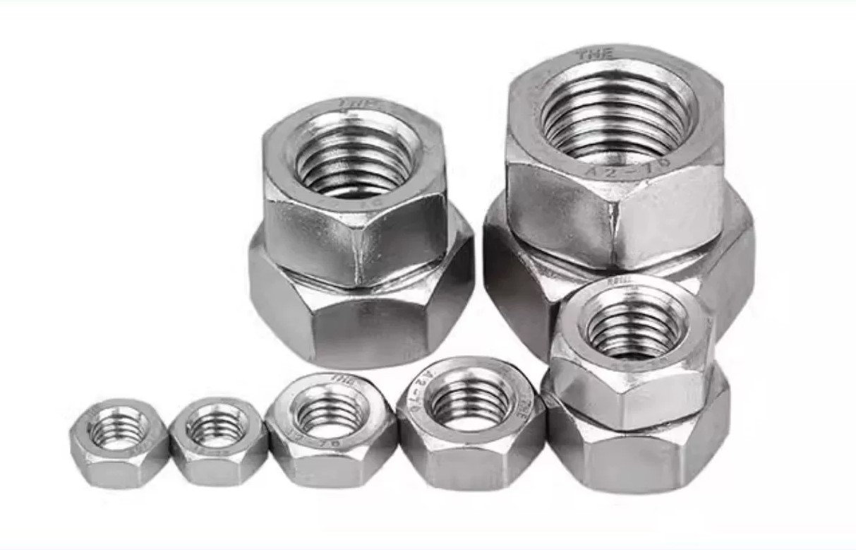 Stainless steel hexagonal nut 304