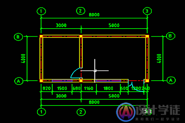 如何用cad画建筑平面图? CAD怎么绘制建筑平面图纸? -7