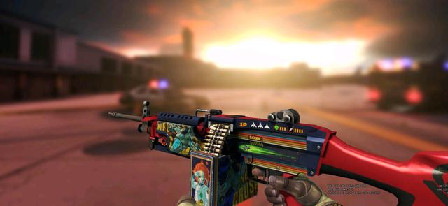 关于csgo的观看录像fps低csgo游戏第一冷门机枪m249到底厉害吗